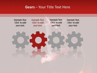 A Red Wine Being Poured Into A Wine Glass PowerPoint Template