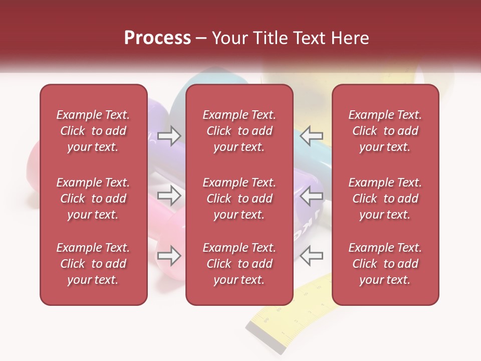 A Group Of Dumbs And An Apple With A Measuring Tape PowerPoint Template