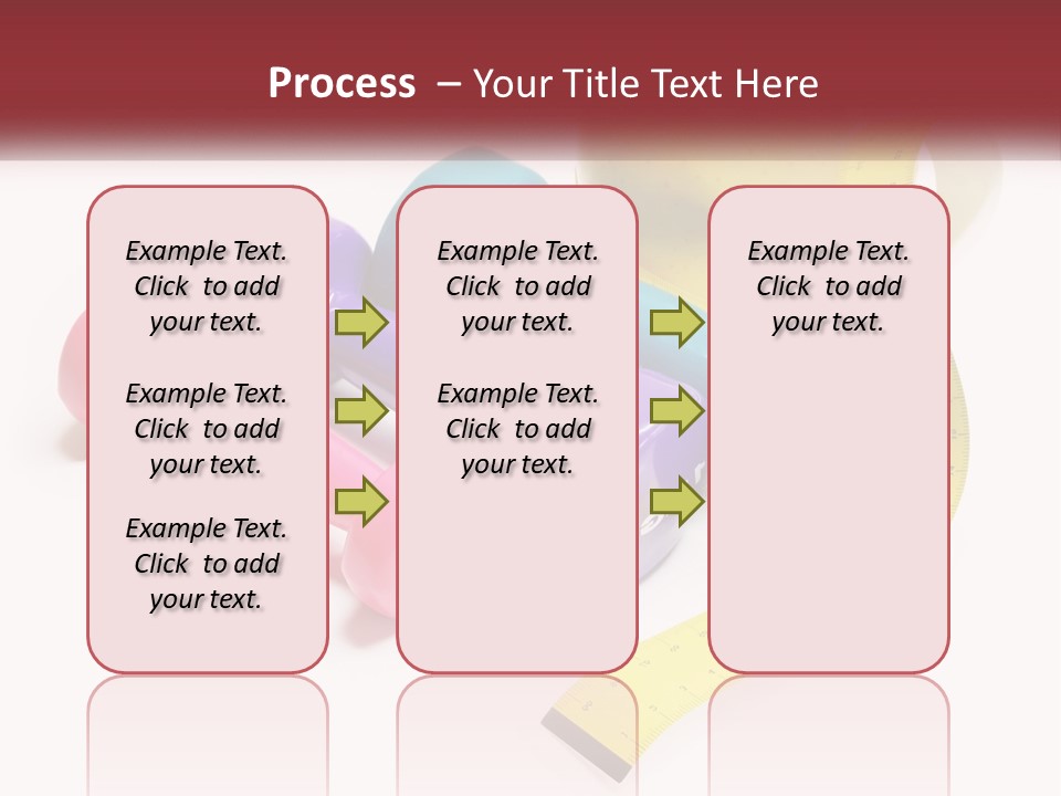A Group Of Dumbs And An Apple With A Measuring Tape PowerPoint Template