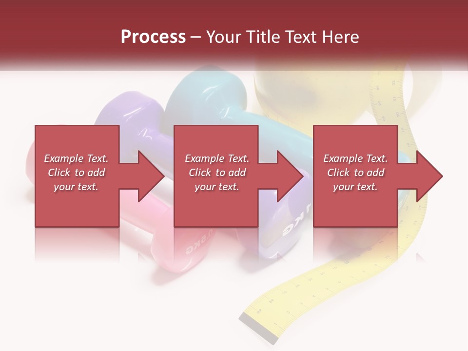 A Group Of Dumbs And An Apple With A Measuring Tape PowerPoint Template