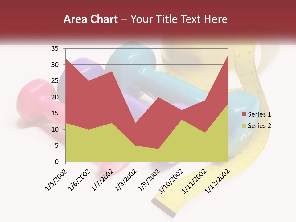 A Group Of Dumbs And An Apple With A Measuring Tape PowerPoint Template