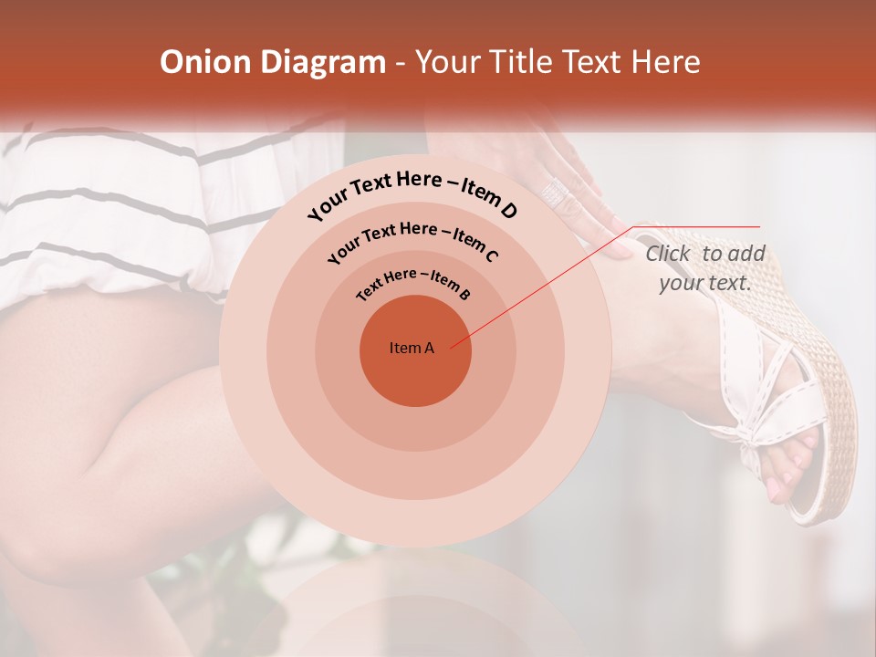 A Woman's Legs With A Hat On Top Of Them PowerPoint Template