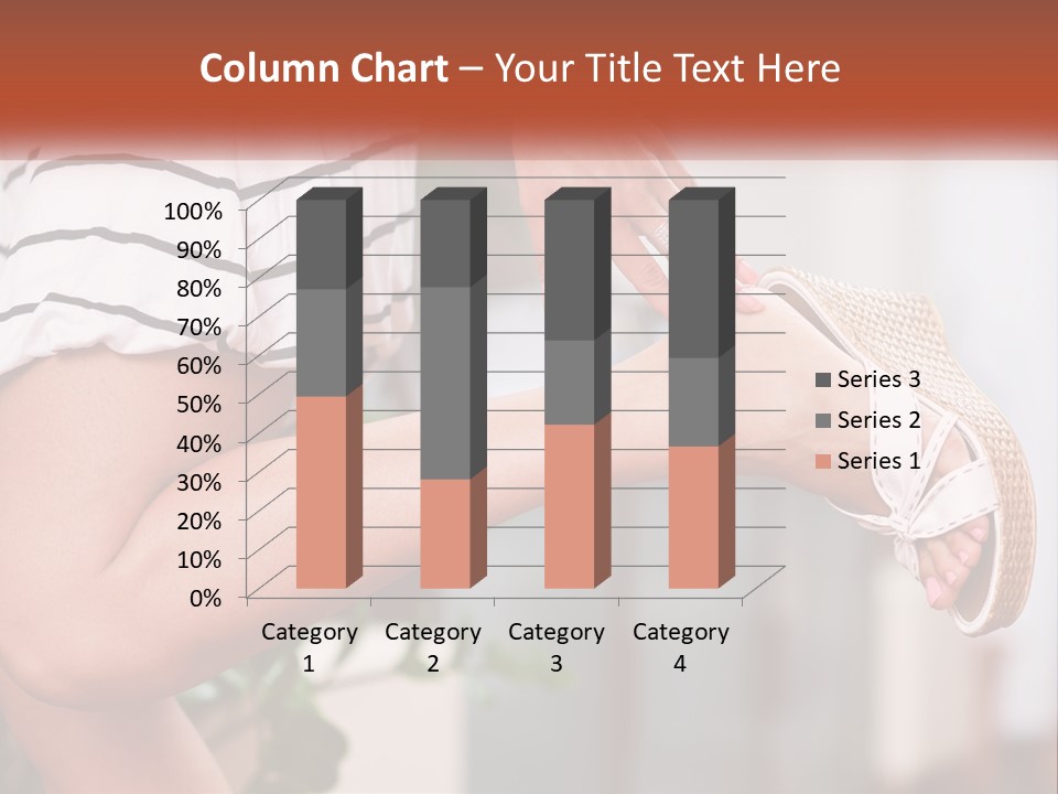 A Woman's Legs With A Hat On Top Of Them PowerPoint Template