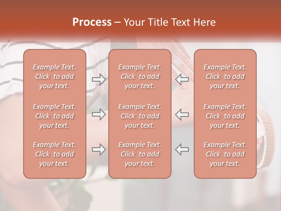 A Woman's Legs With A Hat On Top Of Them PowerPoint Template