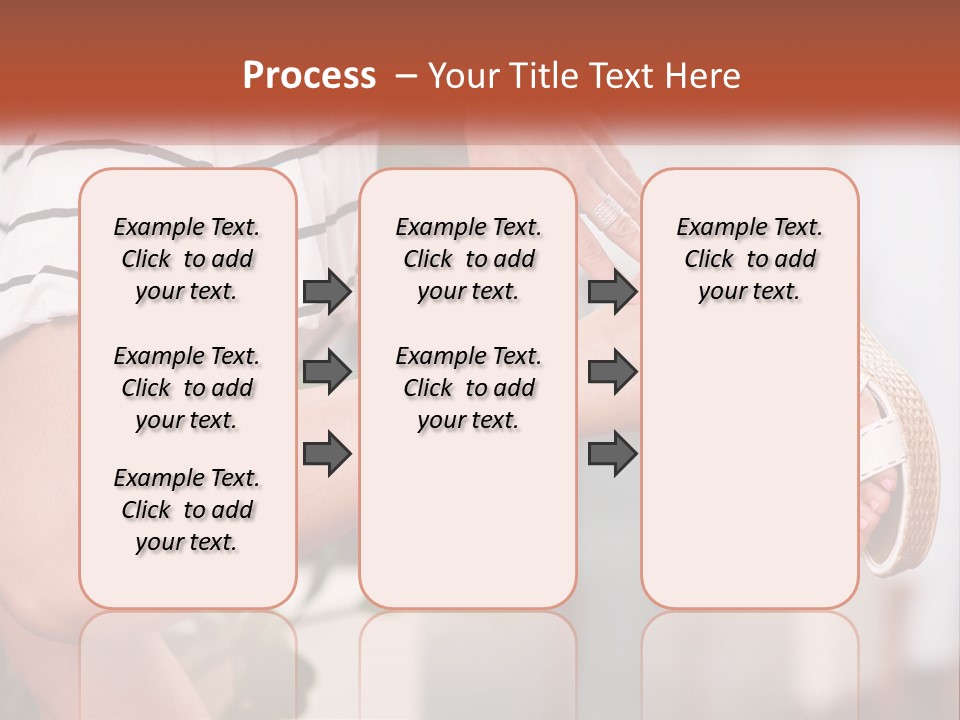 A Woman's Legs With A Hat On Top Of Them PowerPoint Template
