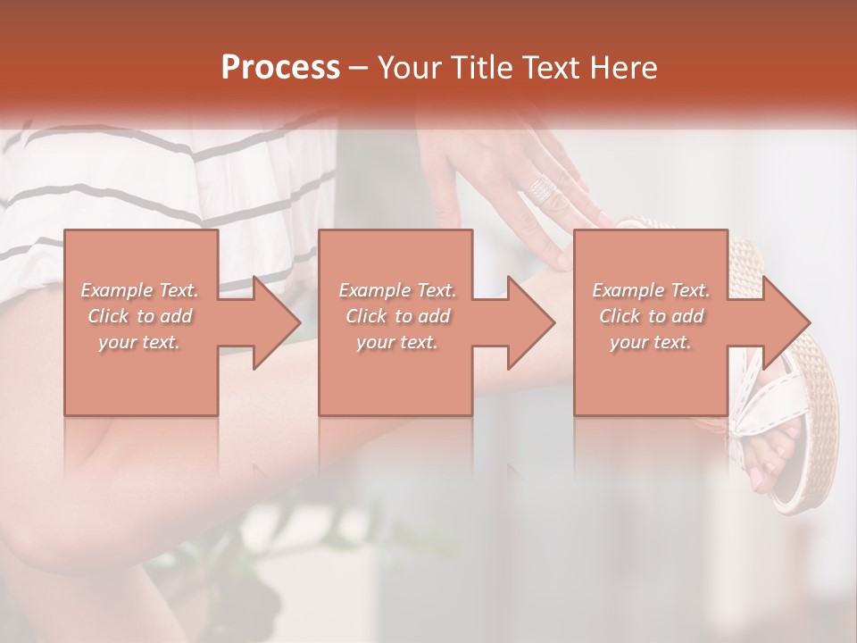 A Woman's Legs With A Hat On Top Of Them PowerPoint Template