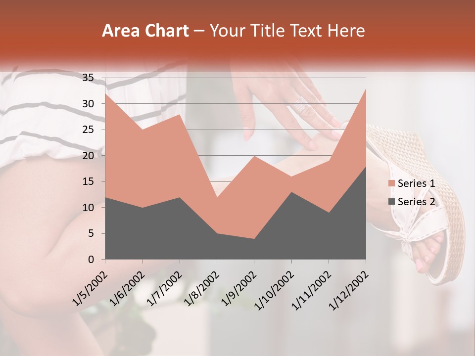 A Woman's Legs With A Hat On Top Of Them PowerPoint Template