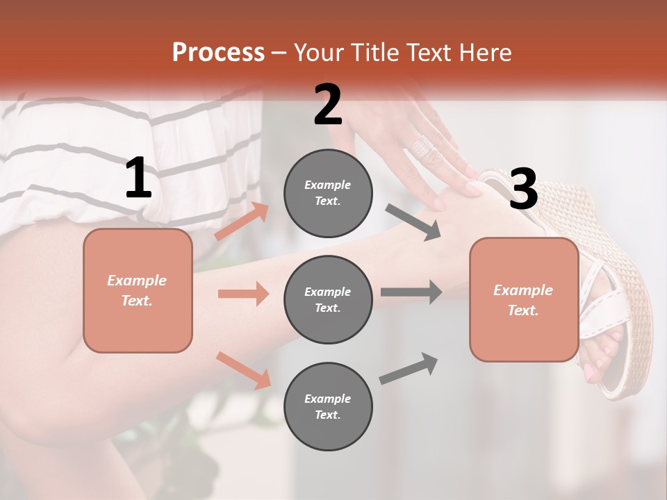 A Woman's Legs With A Hat On Top Of Them PowerPoint Template