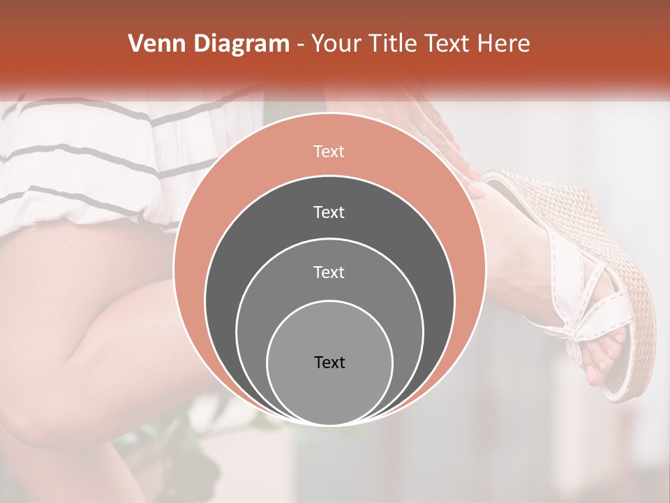 A Woman's Legs With A Hat On Top Of Them PowerPoint Template