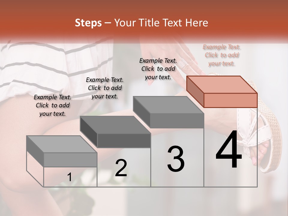 A Woman's Legs With A Hat On Top Of Them PowerPoint Template