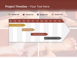 A Collage Of Photos Of A Woman Receiving A Foot Massage PowerPoint Template