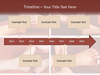 A Collage Of Photos Of A Woman Receiving A Foot Massage PowerPoint Template