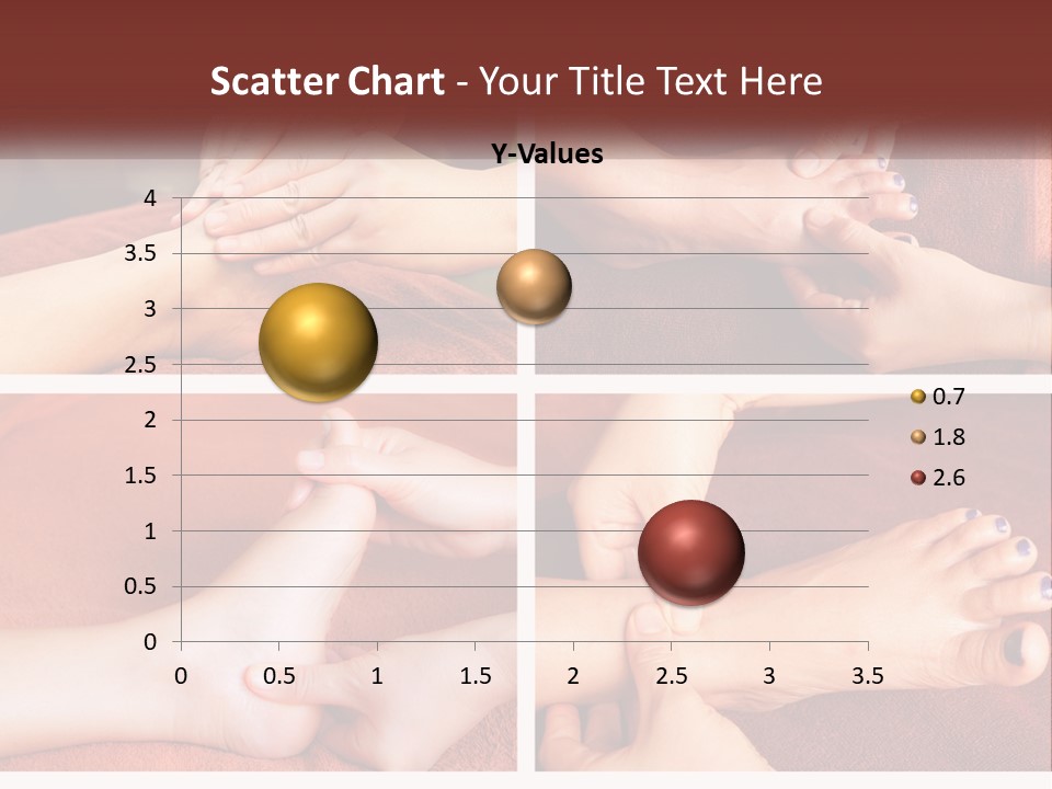 A Collage Of Photos Of A Woman Receiving A Foot Massage PowerPoint Template