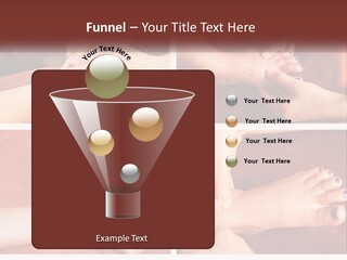 A Collage Of Photos Of A Woman Receiving A Foot Massage PowerPoint Template