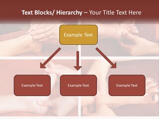 A Collage Of Photos Of A Woman Receiving A Foot Massage PowerPoint Template