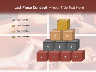 A Collage Of Photos Of A Woman Receiving A Foot Massage PowerPoint Template