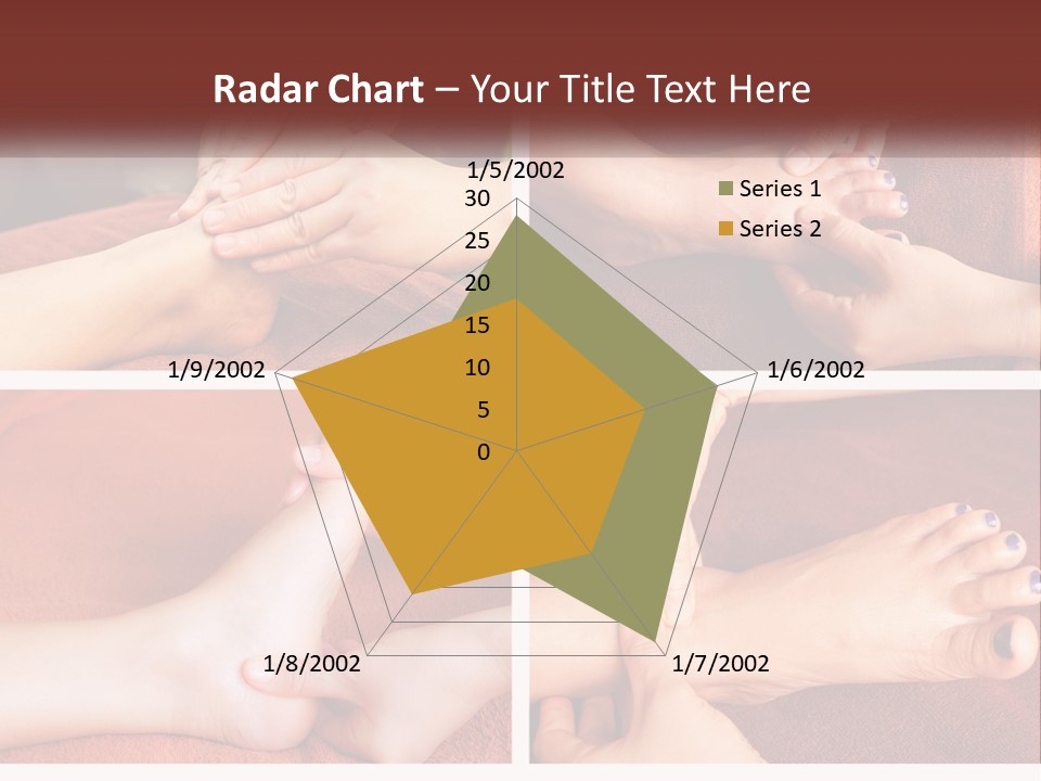 A Collage Of Photos Of A Woman Receiving A Foot Massage PowerPoint Template