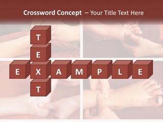 A Collage Of Photos Of A Woman Receiving A Foot Massage PowerPoint Template