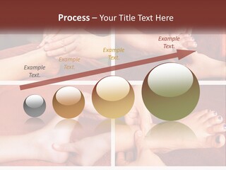 A Collage Of Photos Of A Woman Receiving A Foot Massage PowerPoint Template