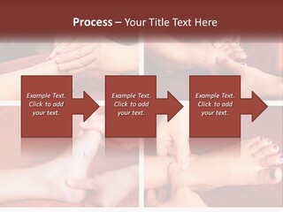 A Collage Of Photos Of A Woman Receiving A Foot Massage PowerPoint Template