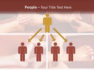 A Collage Of Photos Of A Woman Receiving A Foot Massage PowerPoint Template