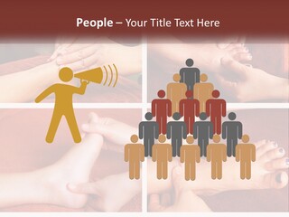 A Collage Of Photos Of A Woman Receiving A Foot Massage PowerPoint Template