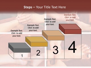 A Collage Of Photos Of A Woman Receiving A Foot Massage PowerPoint Template