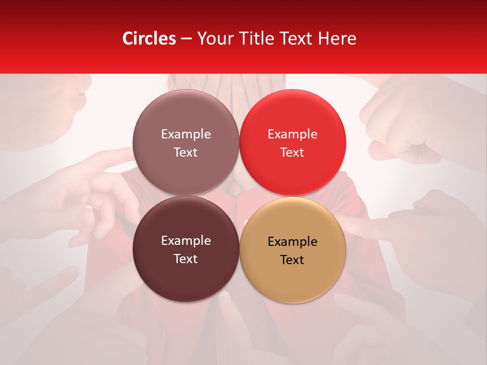 A Group Of People Covering Their Faces With Their Hands PowerPoint Template