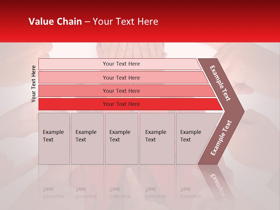 A Group Of People Covering Their Faces With Their Hands PowerPoint Template