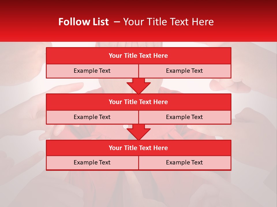 A Group Of People Covering Their Faces With Their Hands PowerPoint Template