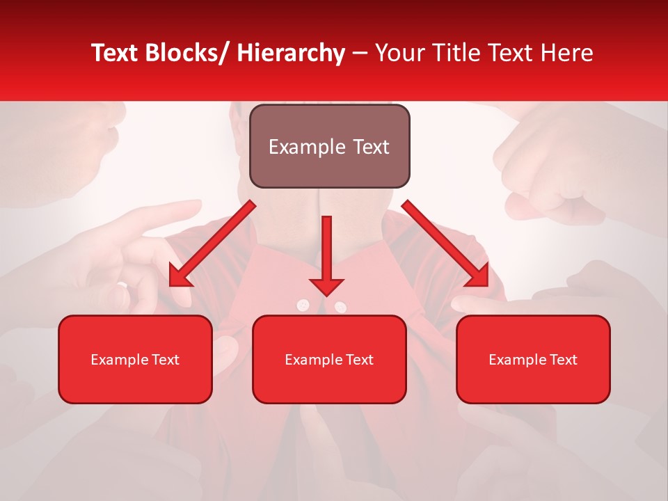 A Group Of People Covering Their Faces With Their Hands PowerPoint Template