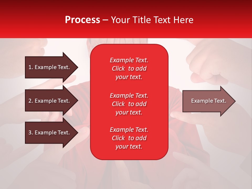 A Group Of People Covering Their Faces With Their Hands PowerPoint Template