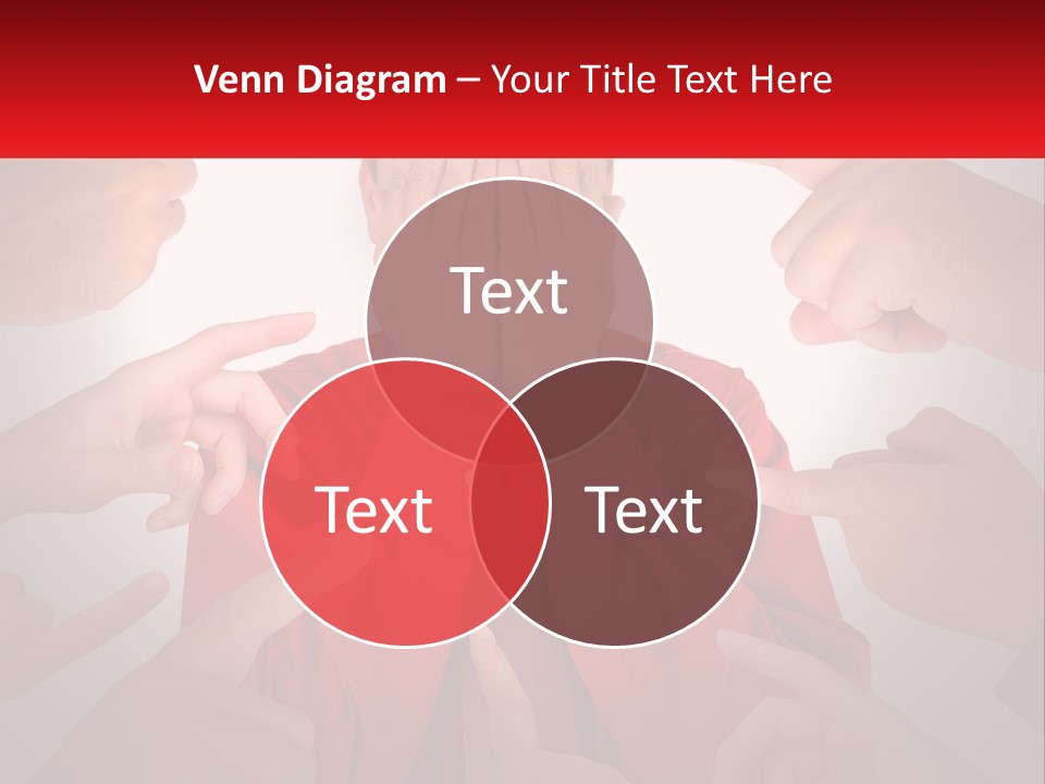 A Group Of People Covering Their Faces With Their Hands PowerPoint Template