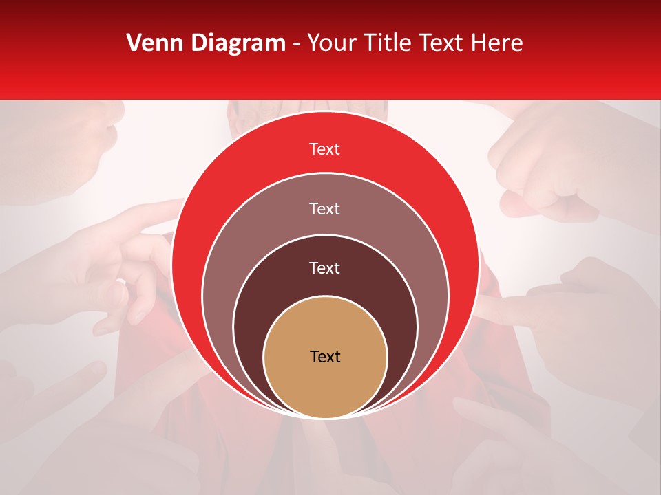 A Group Of People Covering Their Faces With Their Hands PowerPoint Template
