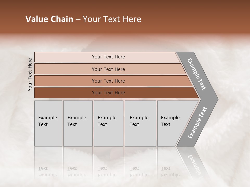 A Baby's Hand Wrapped In A Blanket PowerPoint Template