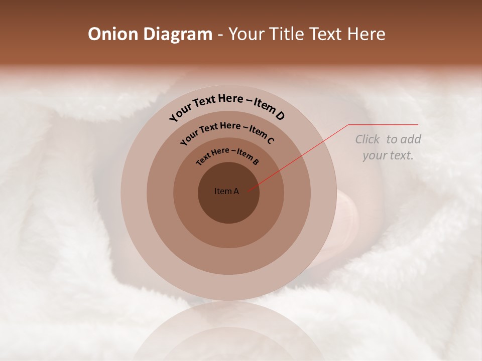 A Baby's Hand Wrapped In A Blanket PowerPoint Template