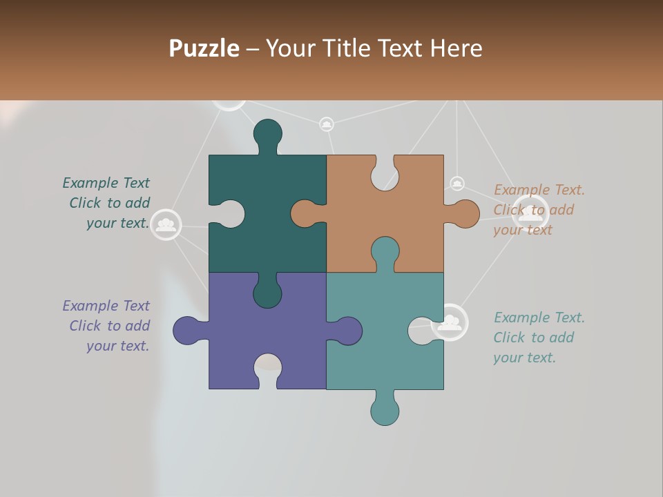 A Man Pressing A Button On A Touch Screen PowerPoint Template