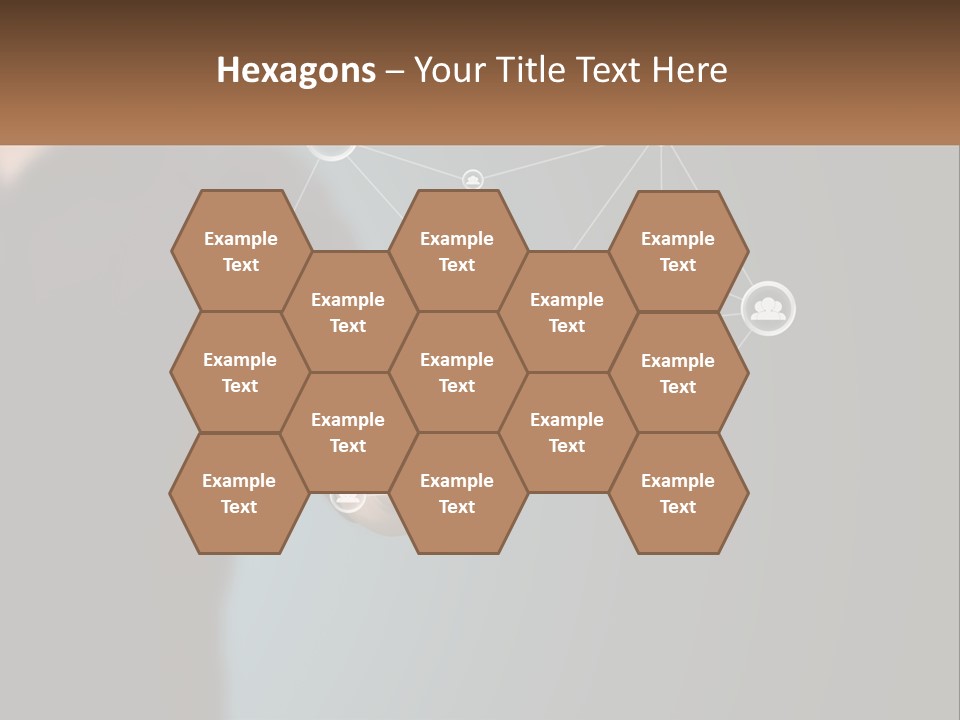 A Man Pressing A Button On A Touch Screen PowerPoint Template
