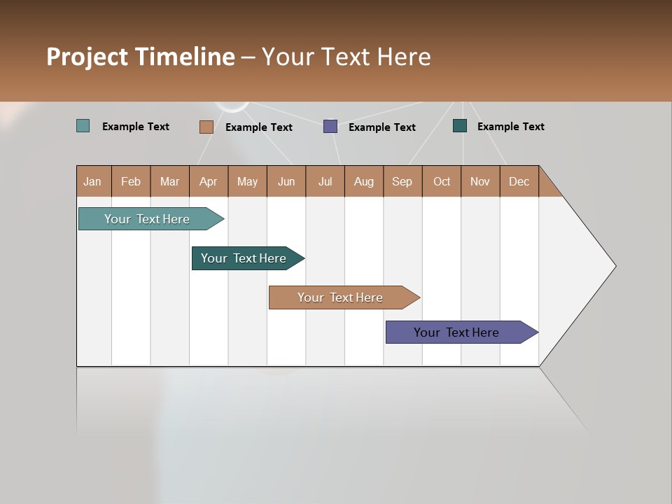 A Man Pressing A Button On A Touch Screen PowerPoint Template
