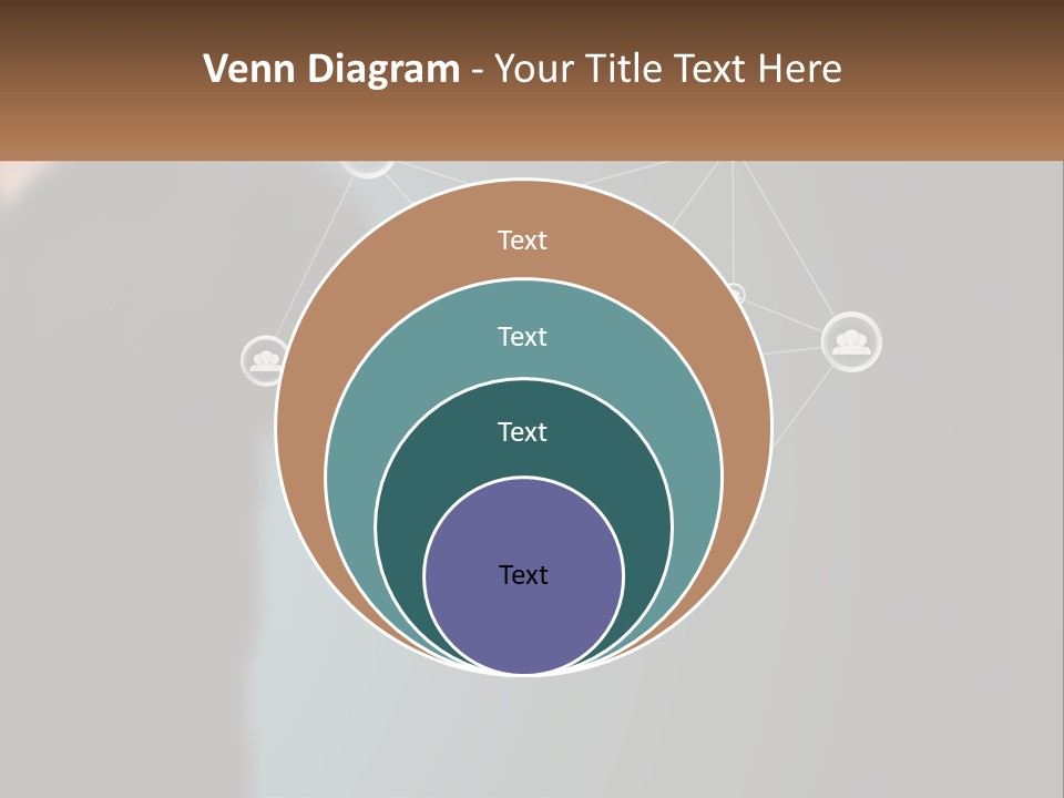 A Man Pressing A Button On A Touch Screen PowerPoint Template