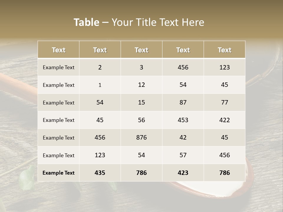 A Bowl Of Green Olives And A Spoon Of Yogurt Powerpoint Template PowerPoint Template