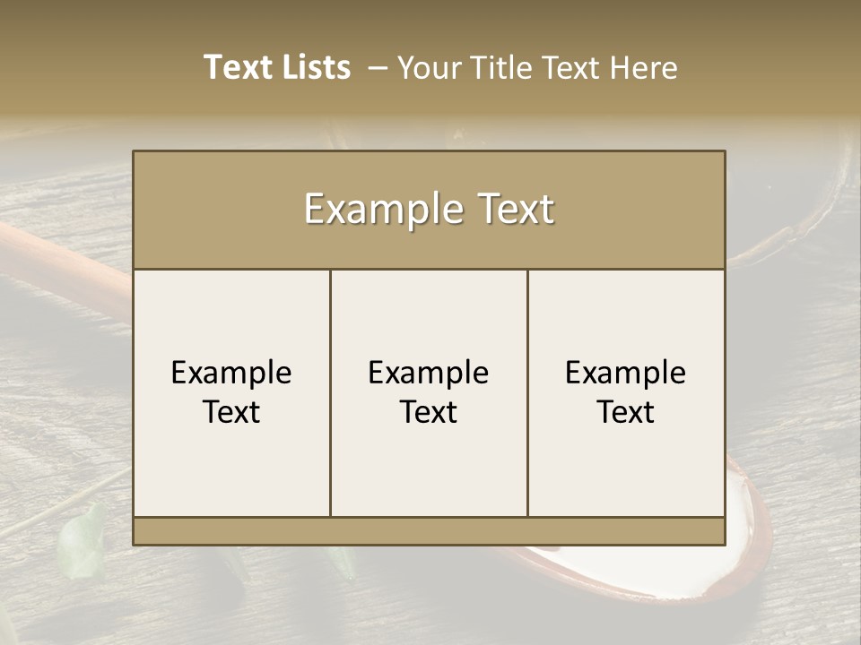 A Bowl Of Green Olives And A Spoon Of Yogurt Powerpoint Template PowerPoint Template