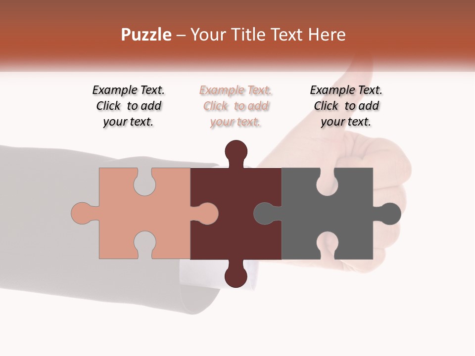 A Person Giving A Thumbs Up Sign PowerPoint Template