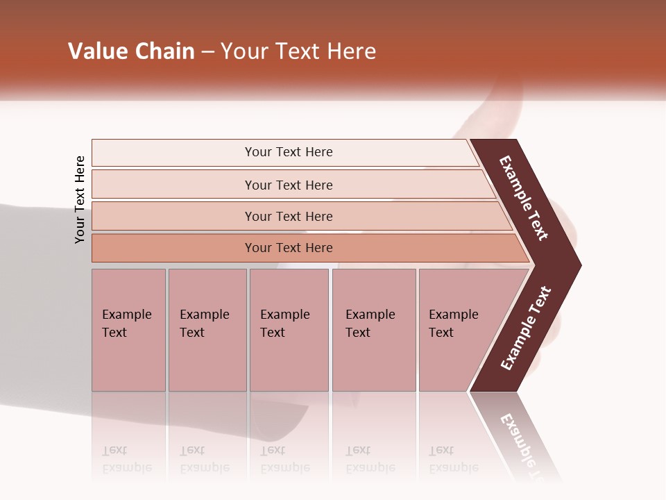 A Person Giving A Thumbs Up Sign PowerPoint Template