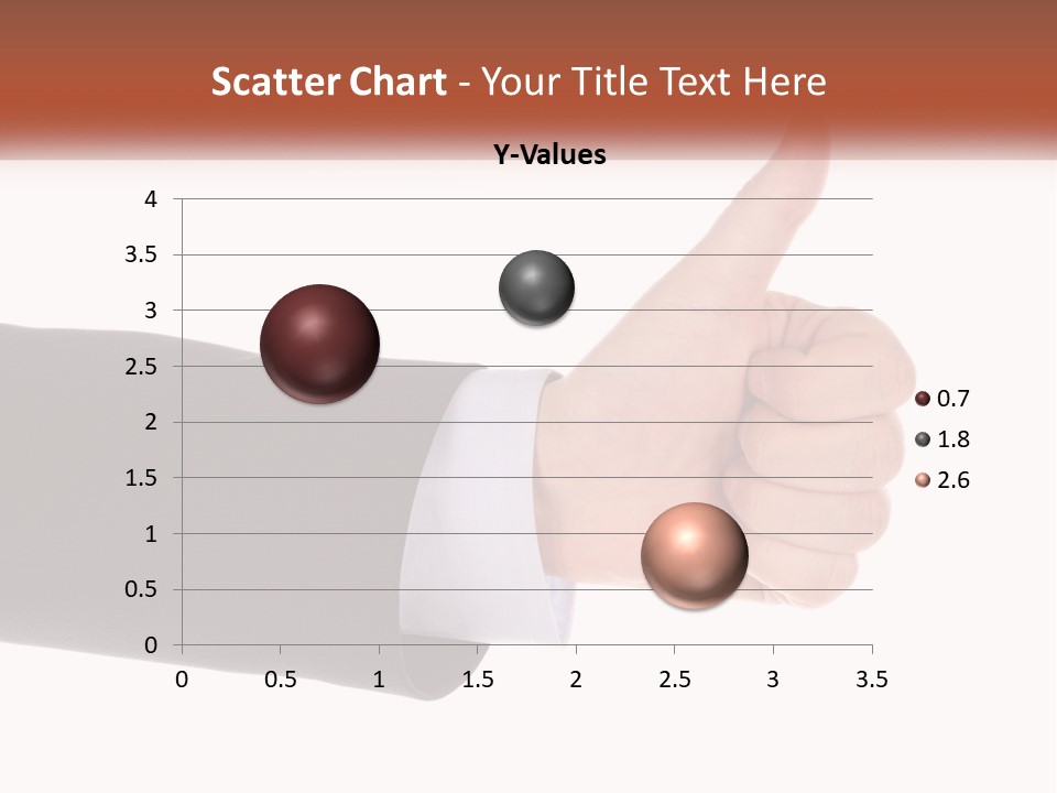 A Person Giving A Thumbs Up Sign PowerPoint Template