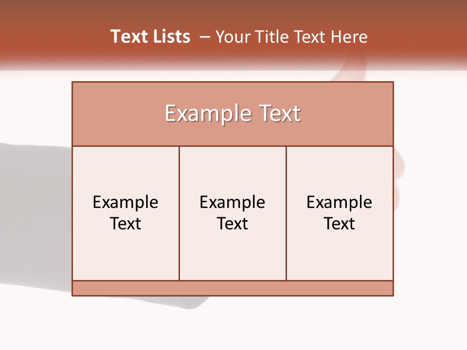A Person Giving A Thumbs Up Sign PowerPoint Template