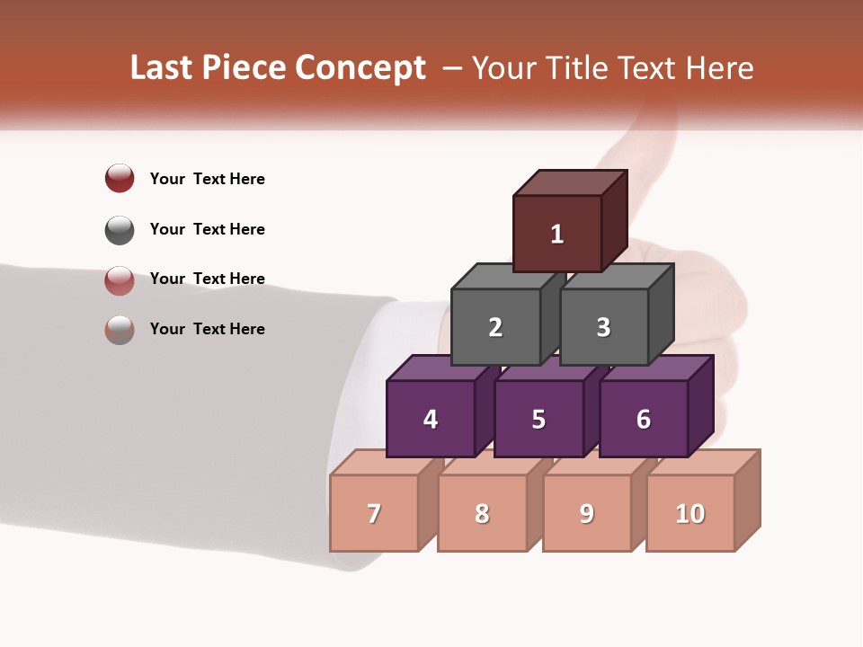 A Person Giving A Thumbs Up Sign PowerPoint Template