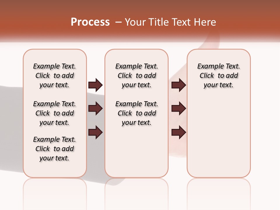 A Person Giving A Thumbs Up Sign PowerPoint Template
