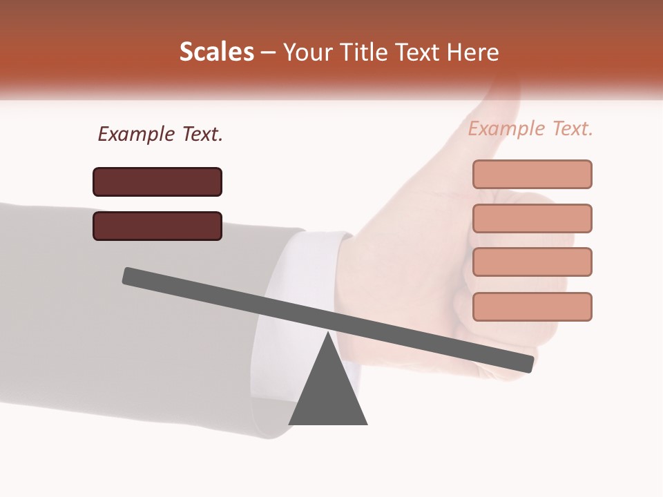 A Person Giving A Thumbs Up Sign PowerPoint Template