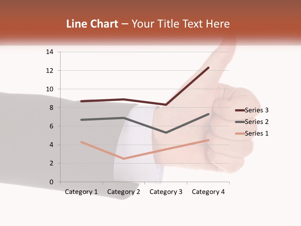 A Person Giving A Thumbs Up Sign PowerPoint Template